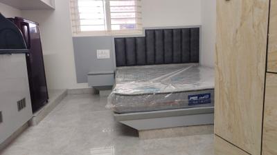 Bedroom Image of 300 Sq.ft 1 RK Apartment / Flat for rent in New Tippasandra Bengaluru for Rs. 20000