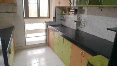Kitchen Image of 1050 Sq.ft 2 BHK Apartment / Flat for sale in HDIL Dheeraj Upvan 2, Borivali East Mumbai for Rs. 18500000