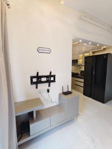 Hall Image of 420 Sq.ft 1 BHK Apartment / Flat for rent in Thane West Thane for Rs. 25000
