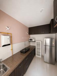 Kitchen Image of 1080 Sq.ft 2 BHK Apartment / Flat for sale in Adani The Meadows, Shantigram Ahmedabad for Rs. 8500000