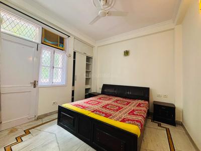 Bedroom Image of 900 Sq.ft 2 BHK Builder Floor for rent in Malviya Nagar New Delhi for Rs. 65000