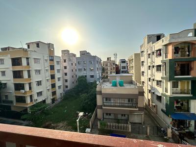 Balcony Image of 900 Sq.ft 2 BHK Builder Floor for rent in New Town Kolkata for Rs. 20000