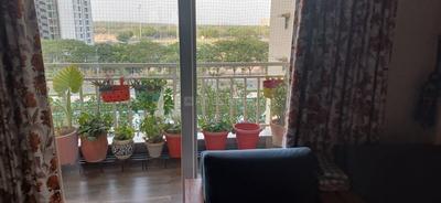 Balcony Image of 3000 Sq.ft 4 BHK Apartment / Flat for rent in Adani Water Lily, Shantigram Ahmedabad for Rs. 110000