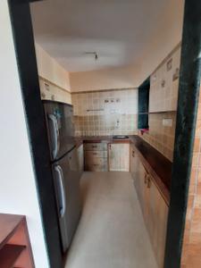 Kitchen Image of 500 Sq.ft 1 BHK Apartment / Flat for rent in CGEWHO Kendriya Vihar, Kharghar Navi Mumbai for Rs. 35000