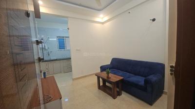 Living Room Image of 1000 Sq.ft 1 BHK Apartment / Flat for rent in Bilekahalli Bengaluru for Rs. 28000