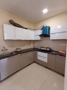 Kitchen Image of 1260 Sq.ft 2 BHK Apartment / Flat for rent in United La Prisma, Gazipur Zirakpur for Rs. 33000
