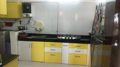 Kitchen Image of 1500 Sq.ft 3 BHK Apartment / Flat for sale in Nyati Evara, Undri Pune for Rs. 12000000
