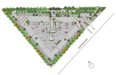 Image of 1790 Sq.ft 3 BHK Apartment / Flat for sale in Disha Symphony Heights, Visthar, Bengaluru for Rs. 17753000