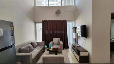 Hall Image of 1250 Sq.ft 3 BHK Duplex for rent in Gera World Of Joy, Upper Kharadi Pune for Rs. 62000
