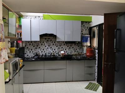 Kitchen Image of 1260 Sq.ft 2 BHK Apartment / Flat for rent in Dharmadev Swaminarayan Avenue by Dharmadev Infrastructure Ltd, Naranpura Ahmedabad for Rs. 30000