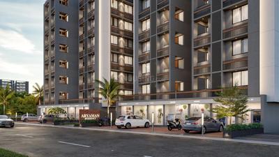 Image of 810 Sq.ft 1 BHK Apartment / Flat for sale in Raghuvir Aryaman Residency by Raghuvir Infra Ahmedabad, Narolgam, Ahmedabad for Rs. 2000000