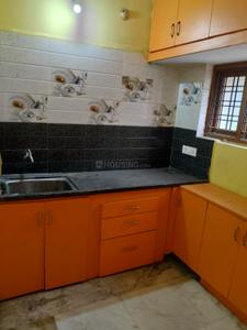 Kitchen Image of 400 Sq.ft 1 BHK Builder Floor for rent in Financial District Hyderabad for Rs. 13000