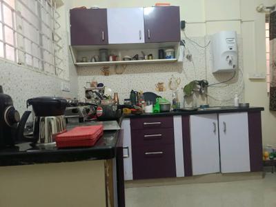 Kitchen Image of 715 Sq.ft 1 BHK Apartment / Flat for rent in Hebbal Bengaluru for Rs. 21000