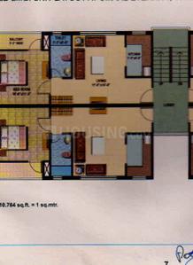 Image of 575 Sq.ft 1 BHK Apartment / Flat for sale in Omaxe Eternity, Sunrakh Bangar, Vrindavan for Rs. 4500000