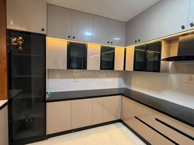 Kitchen Image of 2000 Sq.ft 4 BHK Apartment / Flat for rent in Adarsh Greens, Kogilu Bengaluru for Rs. 65000