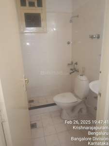 Bathroom Image of 1045 Sq.ft 2 BHK Apartment / Flat for rent in K R Puram Bangalore for Rs. 32000