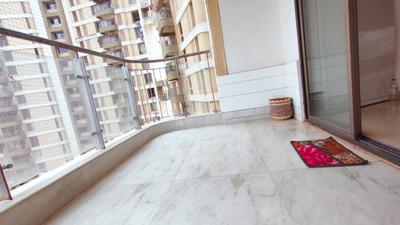 Balcony Image of 2064 Sq.ft 3 BHK Apartment / Flat for sale in Kalpataru Siddhachal Elite, Thane West Thane for Rs. 32600000
