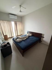 Bedroom Image of 900 Sq.ft 2 BHK Apartment / Flat for rent in Rustomjee Paramount, Santacruz West Mumbai for Rs. 200000