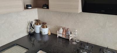 Kitchen Image of 750 Sq.ft 1 BHK Apartment / Flat for rent in Ramkrishna Apartments, Mansarovar Jaipur for Rs. 9000