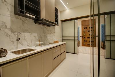 Kitchen Image of 1000 Sq.ft 2 BHK Apartment / Flat for sale in Zaveri Palash Homes, Sarkhej Ahmedabad for Rs. 5100000