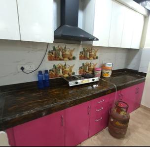 Kitchen Image of 200 Sq.ft 1 BHK Independent House for rent in Dwarka Mor New Delhi for Rs. 10000