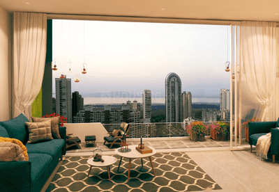 Image of 1160 Sq.ft 2 BHK Apartment / Flat for sale in Aarav Omkar Regency, Nerul, Navi Mumbai for Rs. 16400000
