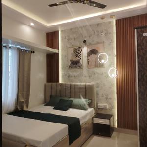 Bedroom Image of 850 Sq.ft 2 BHK Builder Floor for rent in Hoodi Bengaluru for Rs. 38000