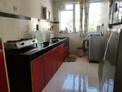 Kitchen Image of 1250 Sq.ft 2 BHK Apartment / Flat for rent in Karia Konark Campus, Viman Nagar Pune for Rs. 60000
