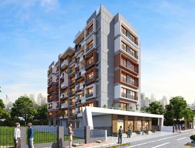 Image of 552 Sq.ft 1 BHK Apartment / Flat for sale in Palghar, Mumbai for Rs. 2650000
