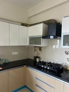 Kitchen Image of 1350 Sq.ft 3 BHK Apartment / Flat for rent in Escon Primera Phase 1, PR7 Airport Road Zirakpur for Rs. 48000