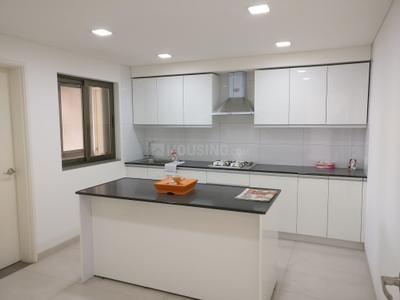 Kitchen Image of 2900 Sq.ft 4 BHK Apartment / Flat for rent in Panchshil Eon Water Front, Kharadi Pune for Rs. 120000