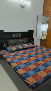 Bedroom Image of 800 Sq.ft 1 BHK Builder Floor for rent in Lajpat Nagar New Delhi for Rs. 45000