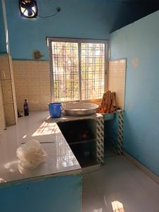 Kitchen Image of 1200 Sq.ft 3 BHK Independent House for rent in Bada Bangarda Indore for Rs. 10000