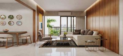 Living Room Image of 1300 Sq.ft 3 BHK Apartment / Flat for sale in Century Novus, Nehru Nagar Bengaluru for Rs. 15500000