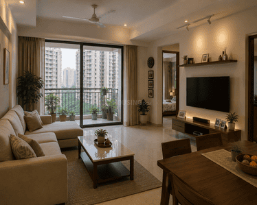 Image of 1340 Sq.ft 2 BHK Apartment / Flat for sale in Abhee Celestial City, Gunjur, Bengaluru for Rs. 15100000