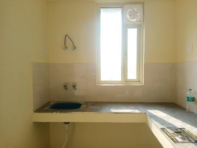 Kitchen Image of 450 Sq.ft 1 BHK Apartment / Flat for rent in Pyramid Infinity by Pyramid Infratech Private Limited, Sector 70 Gurgaon for Rs. 18000