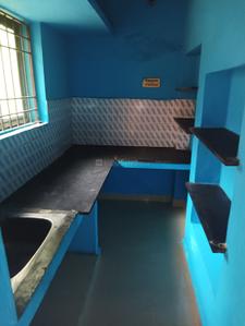 Kitchen Image of 400 Sq.ft 1 BHK Builder Floor for rent in Ayanavaram Chennai for Rs. 8500