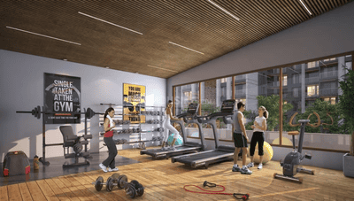 Image of 1097 Sq.ft 2 BHK Apartment / Flat for sale in Kohinoor Riverdale , Kharadi, Pune for Rs. 8680000