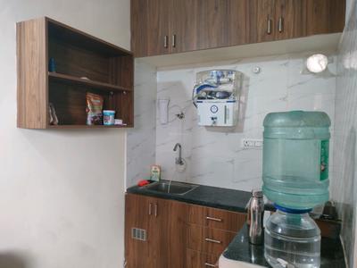Kitchen Image of 320 Sq.ft 1 RK Apartment / Flat for rent in Doddanekundi Bengaluru for Rs. 16000