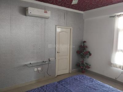 Bedroom Image of 1300 Sq.ft 2 BHK Apartment / Flat for rent in Shri Ram Constructions City of Golden Domes, Jagatpura Jaipur for Rs. 28000