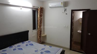 Bedroom Image of 1320 Sq.ft 3 BHK Apartment / Flat for rent in Ramky One Kosmos , Nallagandla Hyderabad for Rs. 50000