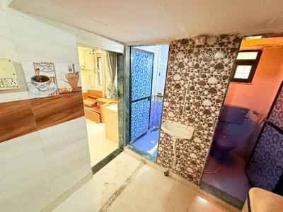 Kitchen Image of 250 Sq.ft 1 RK Apartment / Flat for rent in Sai Darshan CHS, Andheri East Mumbai for Rs. 25000