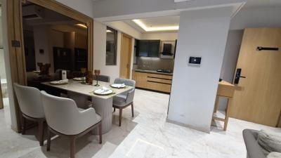Kitchen Image of 960 Sq.ft 2 BHK Apartment / Flat for rent in Majestique Towers East, Upper Kharadi Pune for Rs. 50000