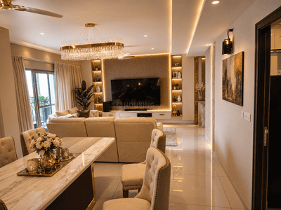 Living Room Image of 1800 Sq.ft 3 BHK Apartment / Flat for sale in Exotica, Edappally Kochi for Rs. 22000000