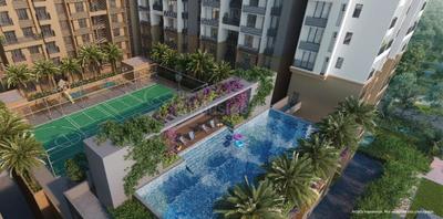 Image of 647 Sq.ft 2 BHK Apartment / Flat for sale in Joka, Kolkata for Rs. 6500000