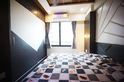 Bedroom Image of 1314 Sq.ft 2 BHK Apartment / Flat for sale in Nava Naroda Ahmedabad for Rs. 6000000