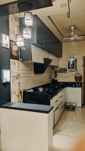 Kitchen Image of 2400 Sq.ft 4 BHK Independent House for sale in Railnagar Rajkot for Rs. 5900000