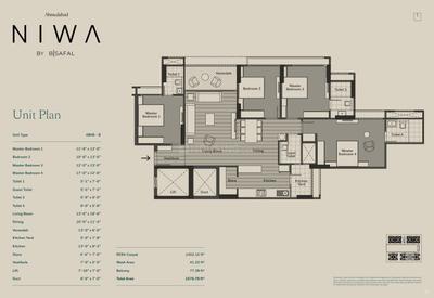 Image of 2927 Sq.ft 4 BHK Apartment / Flat for sale in Safal Niwa, Shela, Ahmedabad for Rs. 16950000