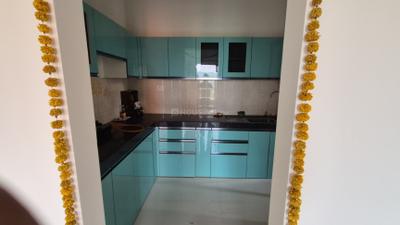 Kitchen Image of 1032 Sq.ft 2 BHK Apartment / Flat for rent in Shapoorji Pallonji Joyville Sensorium, Maan Pune for Rs. 26000