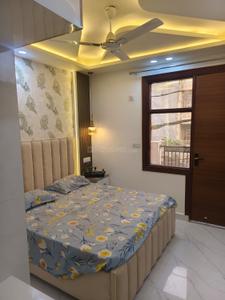 Bedroom Image of 725 Sq.ft 3 BHK Builder Floor for sale in Dwarka Mor New Delhi for Rs. 6500000